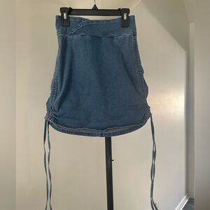 Blue Denim Skirt
